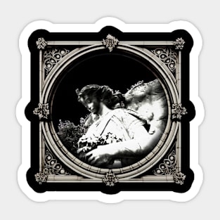 Mourning Angel Sticker